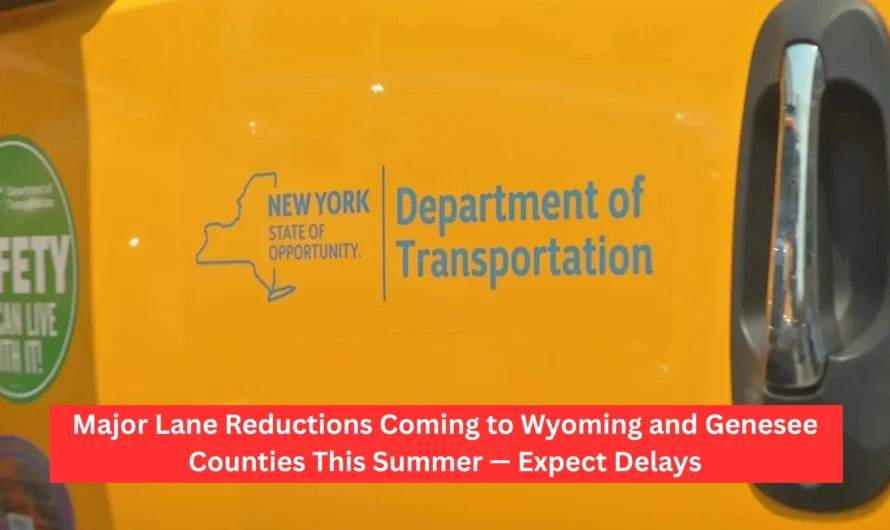 Major Lane Reductions Coming to Wyoming and Genesee Counties This Summer — Expect Delays
