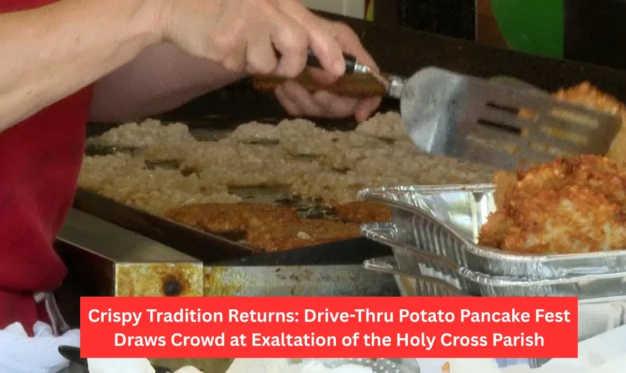Crispy Tradition Returns: Drive-Thru Potato Pancake Fest Draws Crowd at Exaltation of the Holy Cross Parish