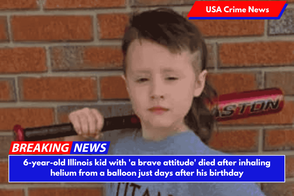 6-year-old Illinois kid with 'a brave attitude' died after inhaling helium from a balloon just days after his birthday