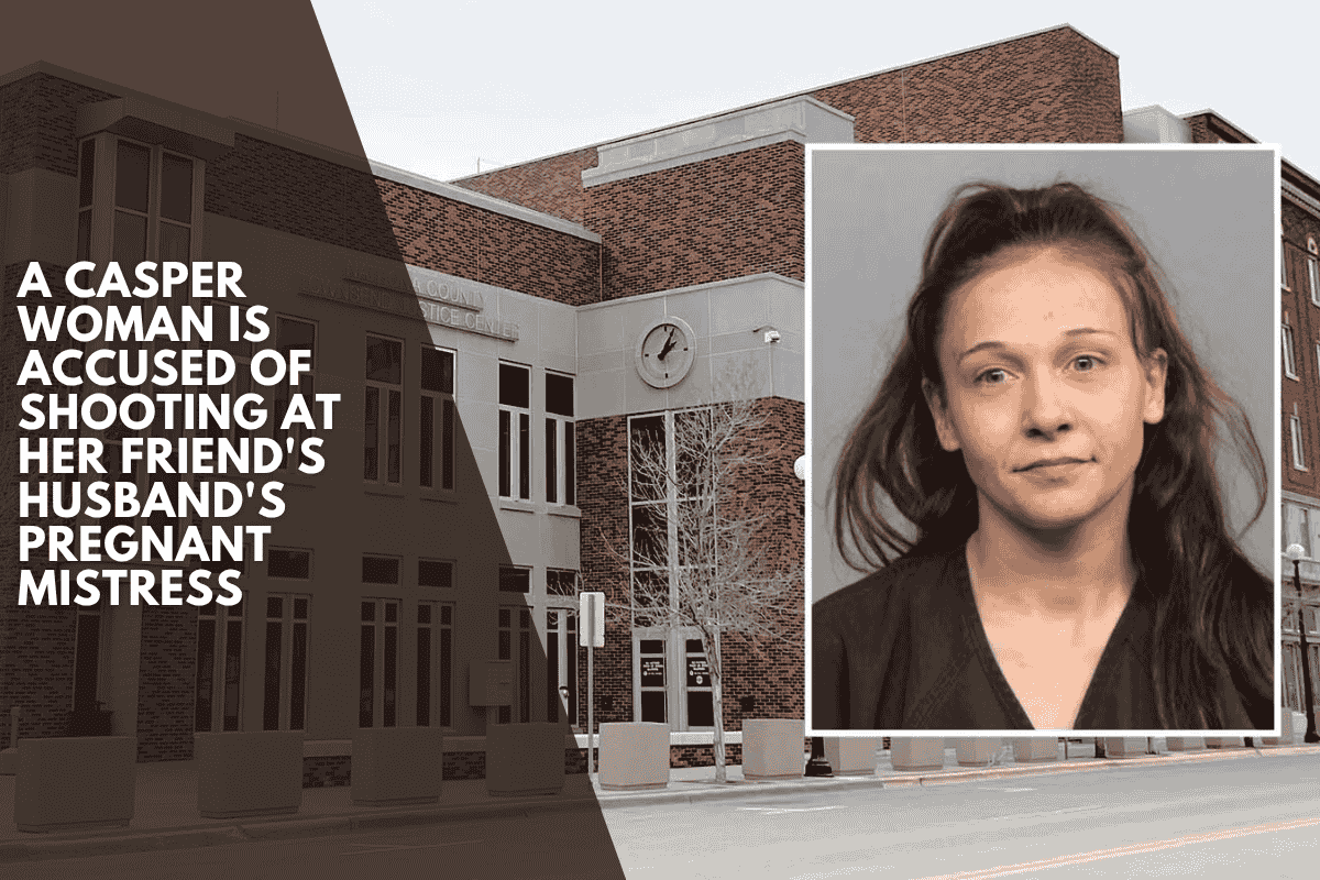 A Casper woman is accused of shooting at her friend's husband's pregnant mistress