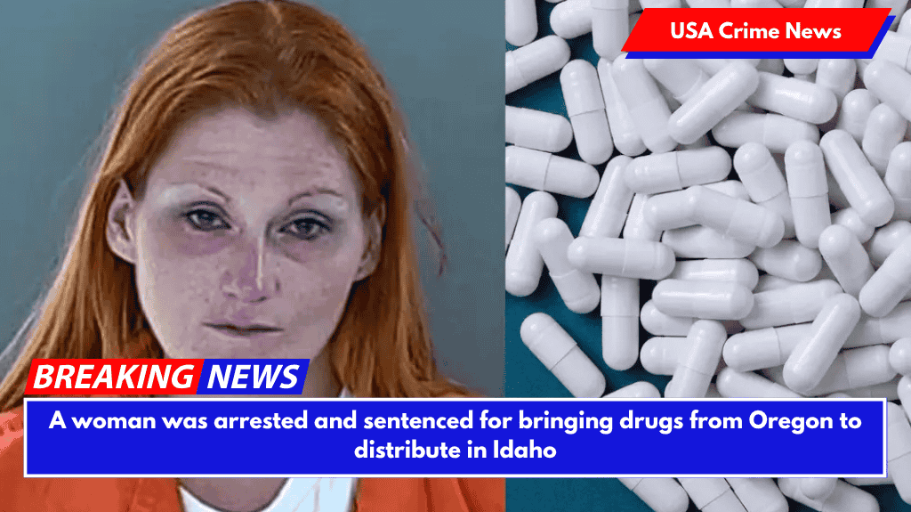 A woman was arrested and sentenced for bringing drugs from Oregon to distribute in Idaho