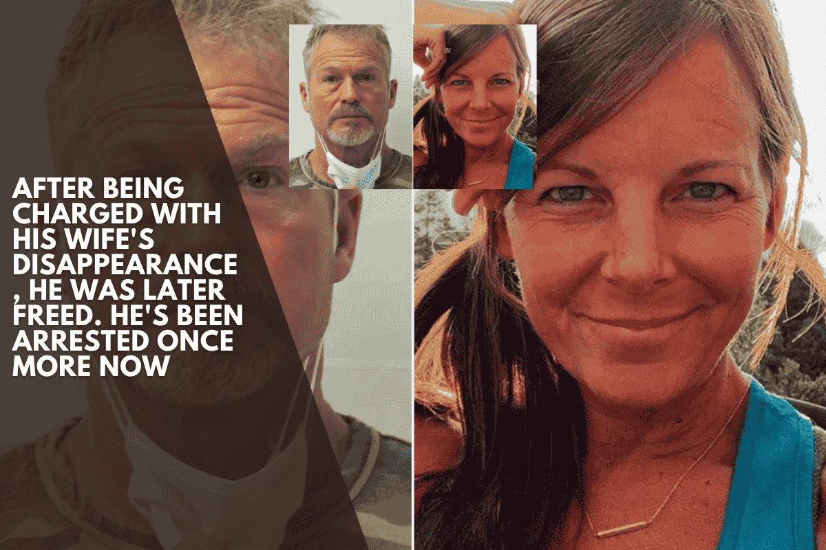 After being charged with his wife's disappearance, he was later freed. He's been arrested once more now