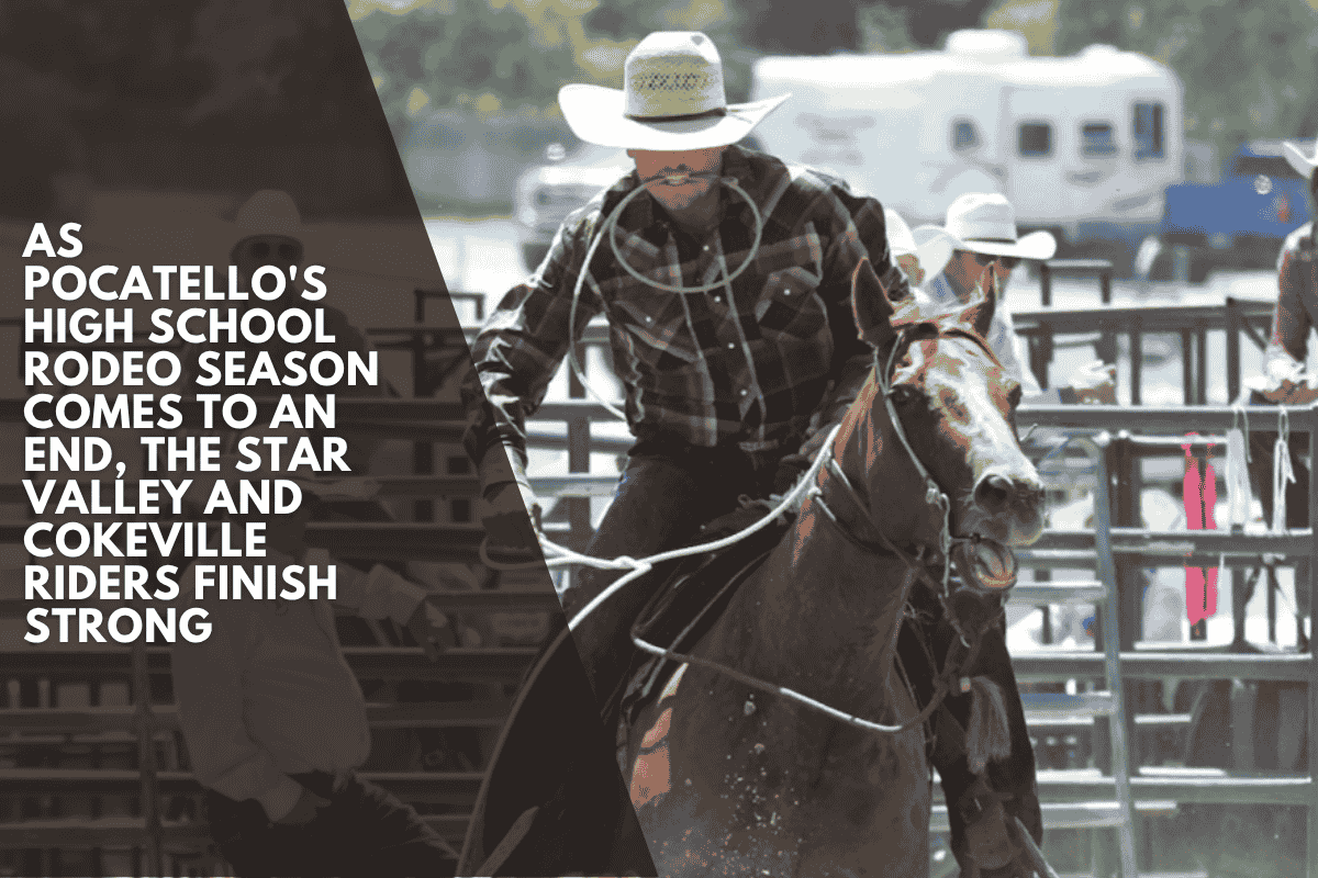 As Pocatello's high school rodeo season comes to an end, the Star Valley and Cokeville riders finish strong