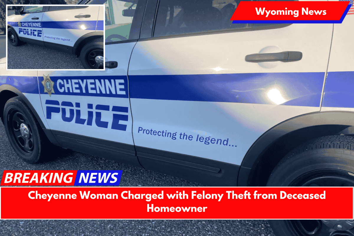 Cheyenne Woman Charged with Felony Theft from Deceased Homeowner