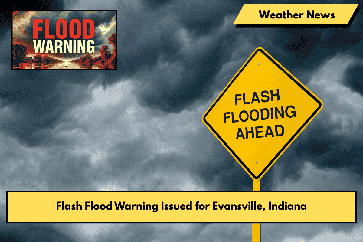Flash Flood Warning Issued for Evansville, Indiana