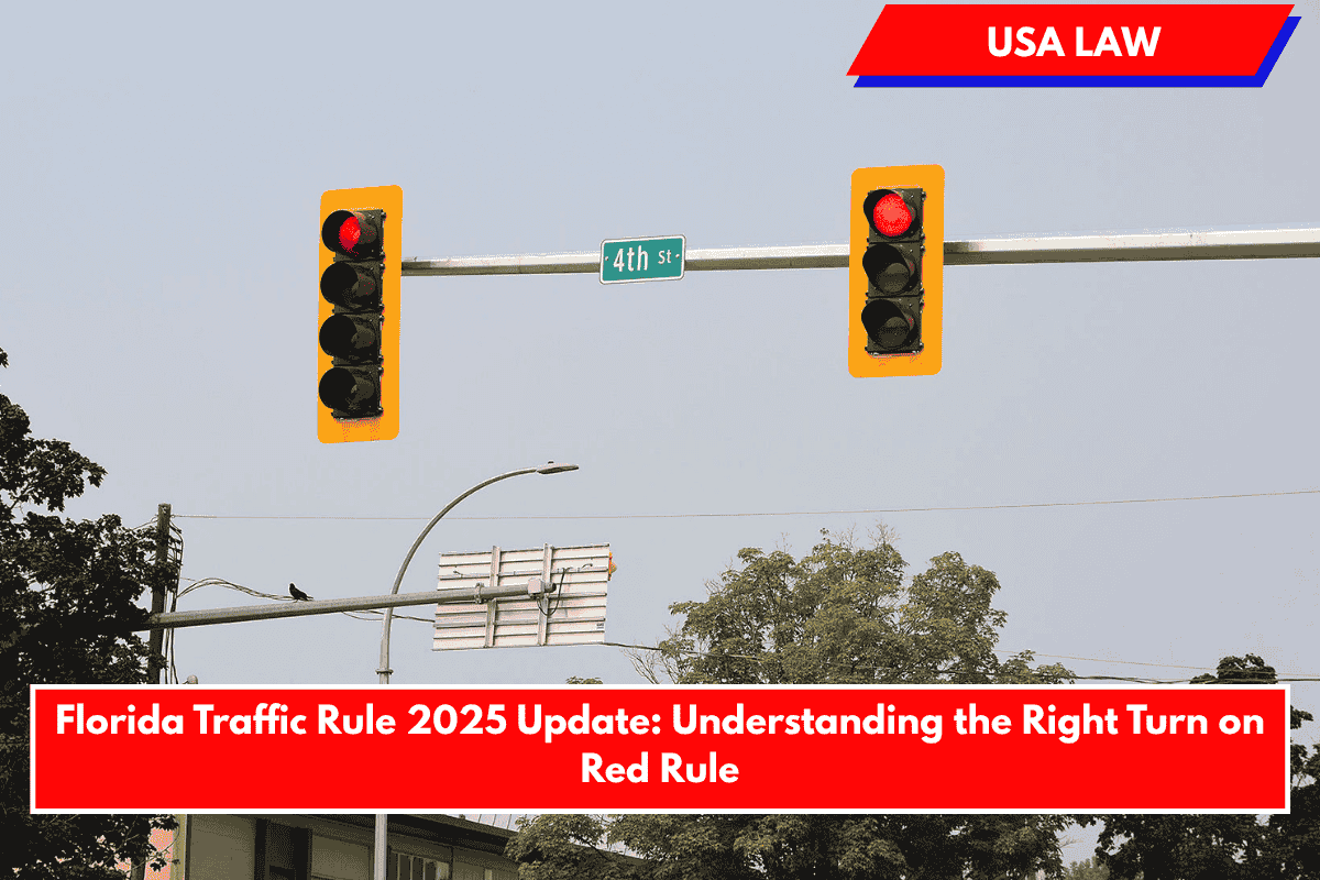 Florida Traffic Rule 2025 Update: Understanding the Right Turn on Red Rule