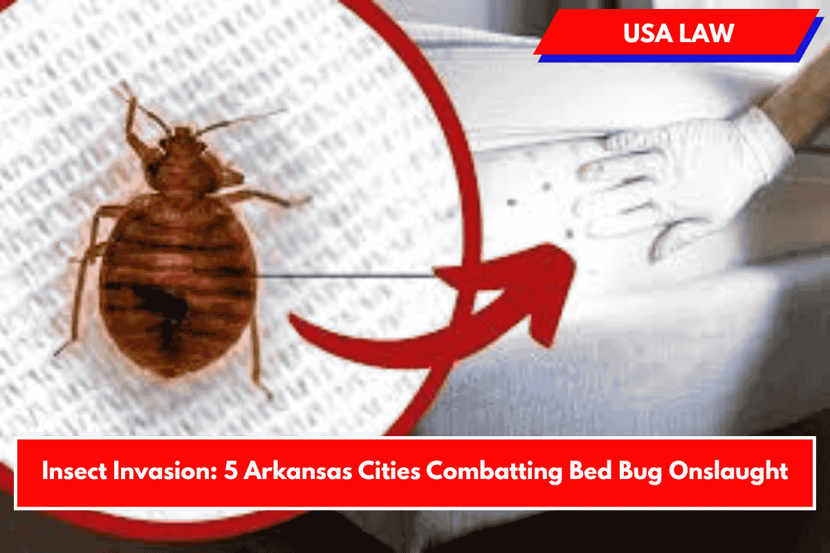 Insect Invasion: 5 Arkansas Cities Combatting Bed Bug Onslaught