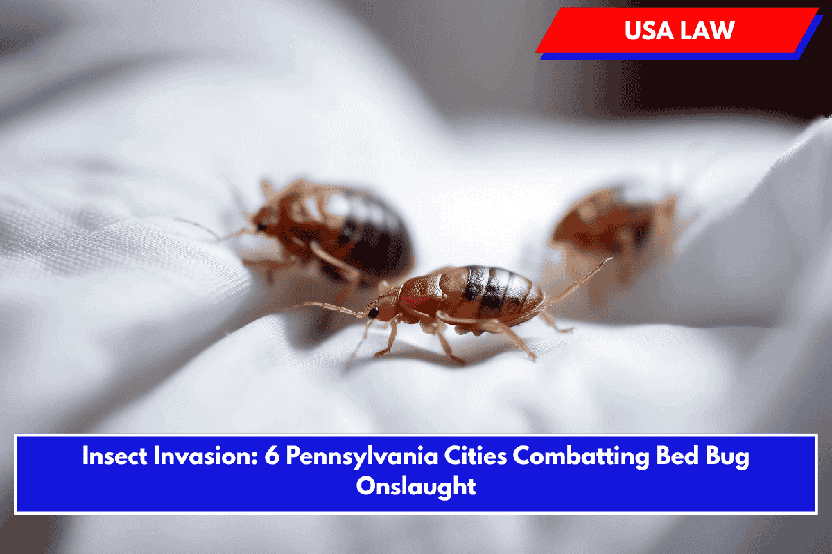 Insect Invasion: 6 Pennsylvania Cities Combatting Bed Bug Onslaught
