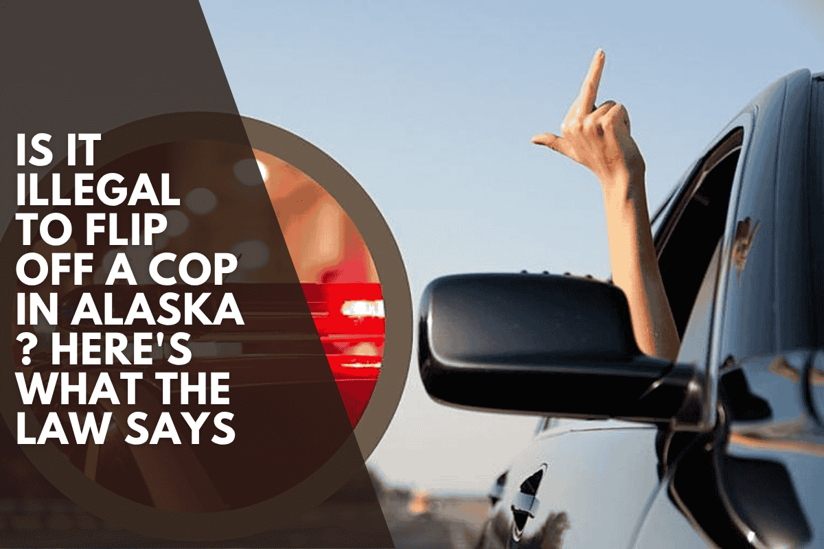 Is It Illegal to Flip Off a Cop in Alaska ? Here's What the Law Says