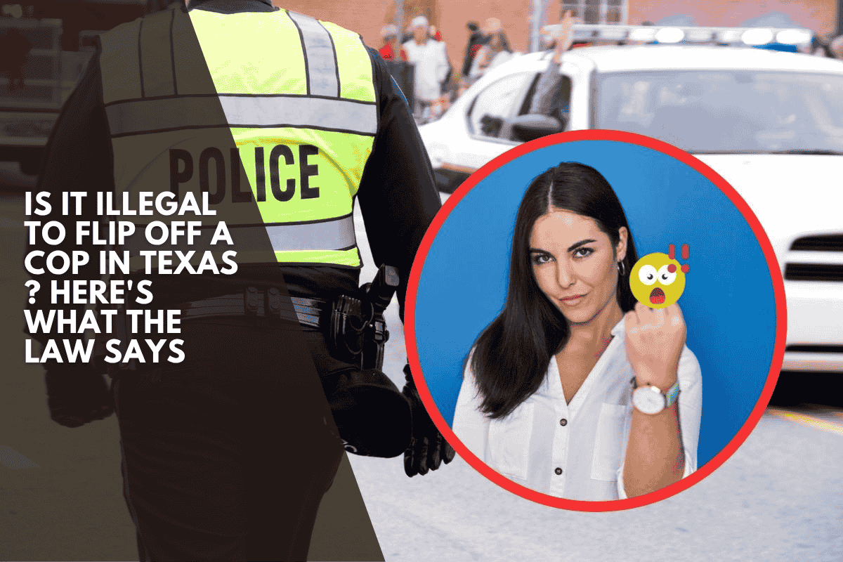 Is It Illegal to Flip Off a Cop in Texas ? Here's What the Law Says
