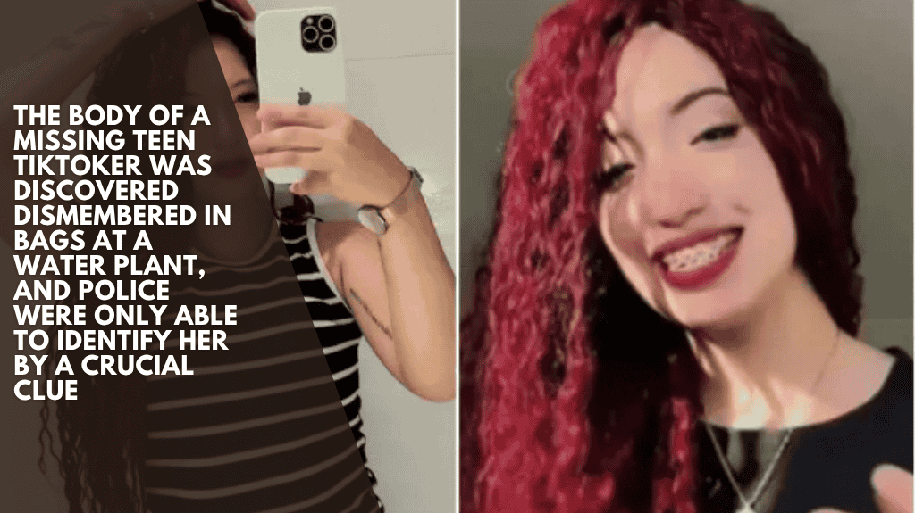 The body of a missing teen TikToker was discovered dismembered in bags at a water plant, and police were only able to identify her by a crucial clue