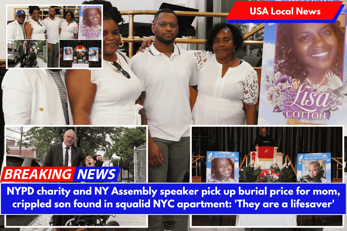 NYPD charity and NY Assembly speaker pick up burial price for mom, crippled son found in squalid NYC apartment: 'They are a lifesaver'