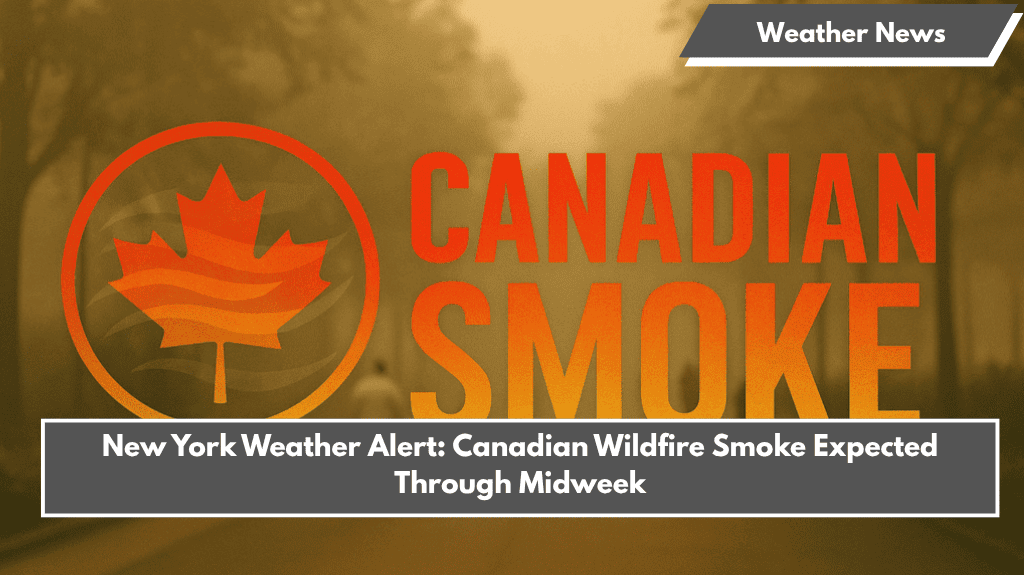 New York Weather Alert: Canadian Wildfire Smoke Expected Through Midweek