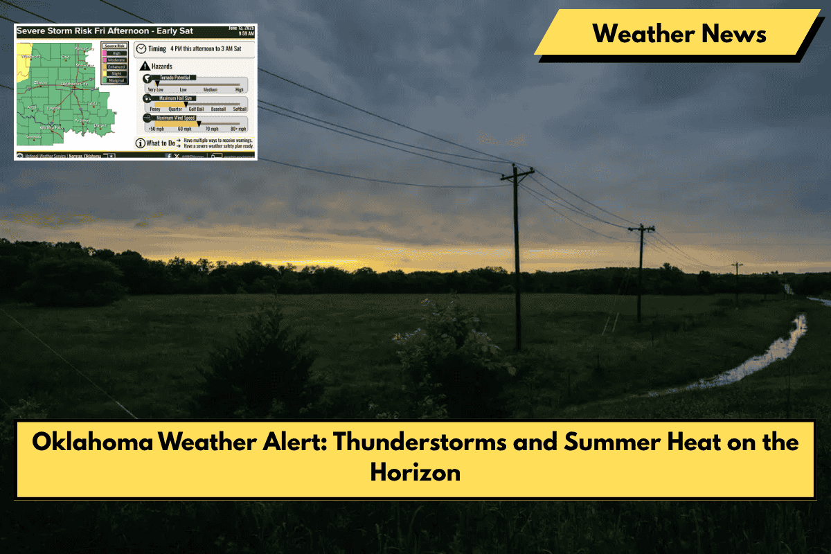 Oklahoma Weather Alert: Thunderstorms and Summer Heat on the Horizon