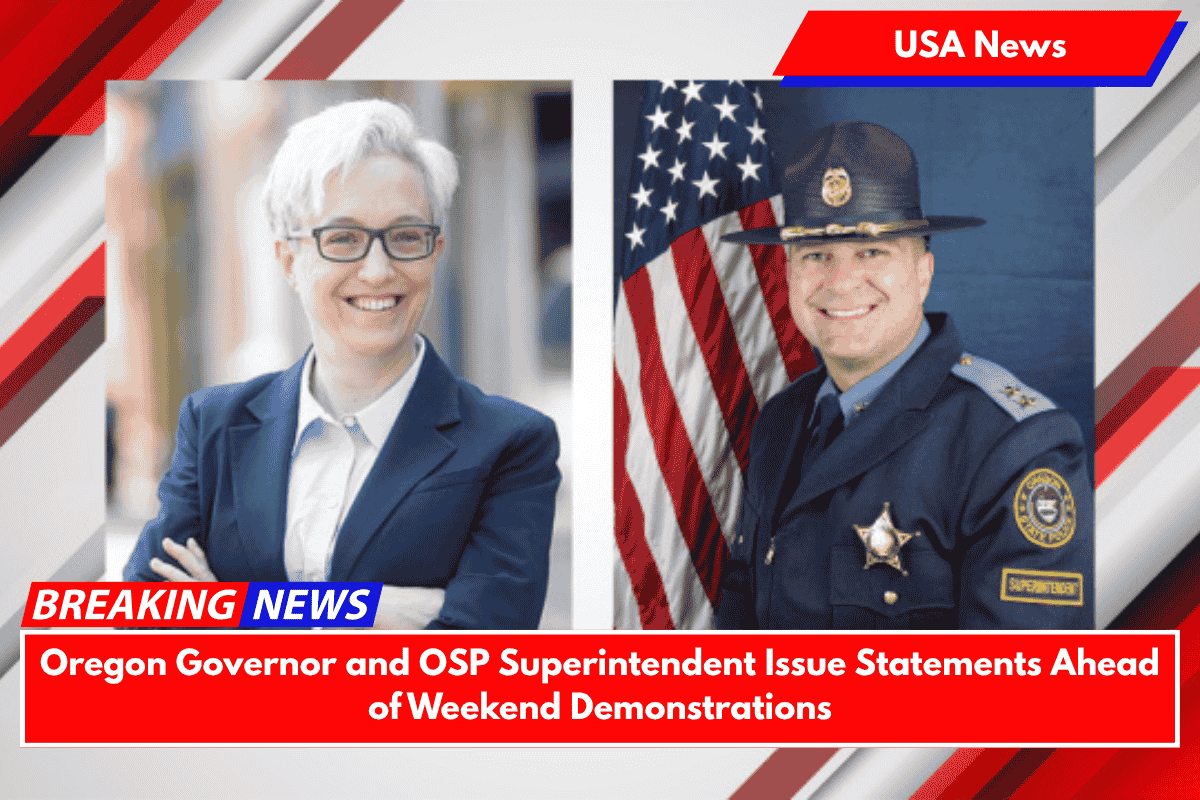 Oregon Governor and OSP Superintendent Issue Statements Ahead of Weekend Demonstrations