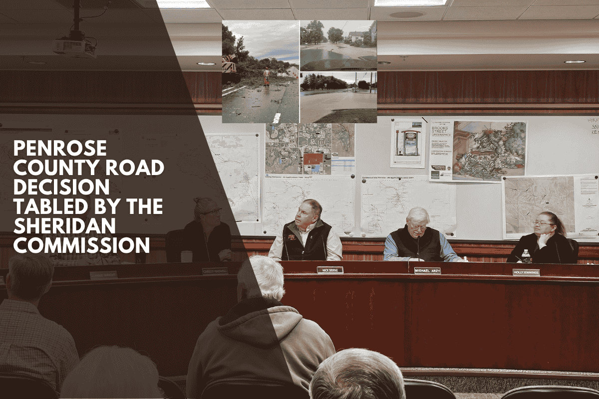 Penrose County Road Decision Tabled by the Sheridan Commission