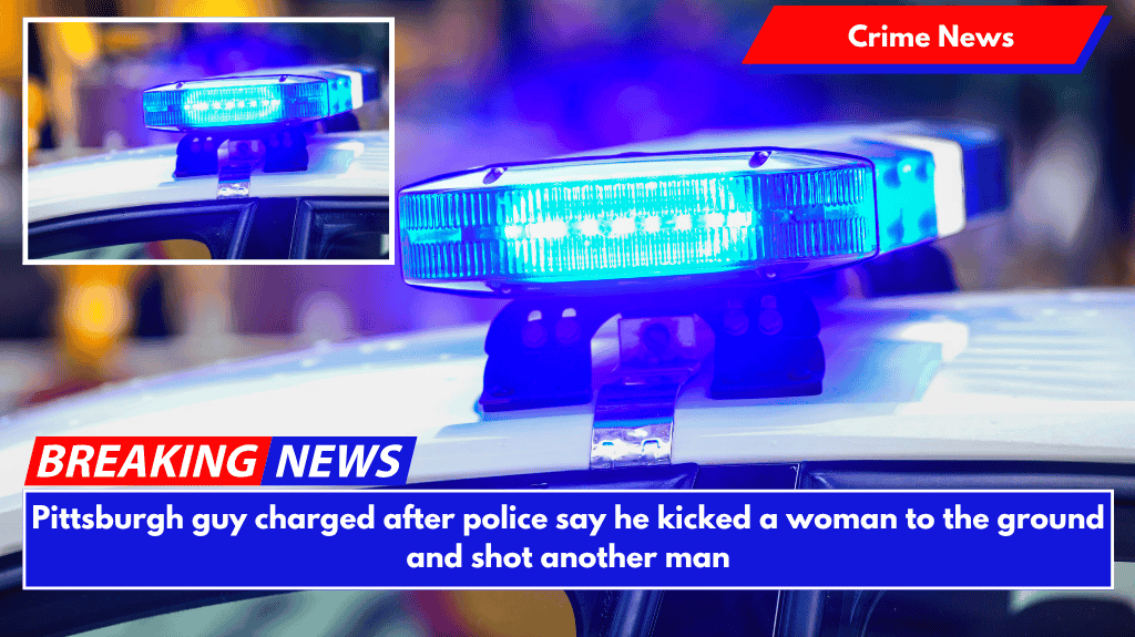 Pittsburgh guy charged after police say he kicked a woman to the ground and shot another man