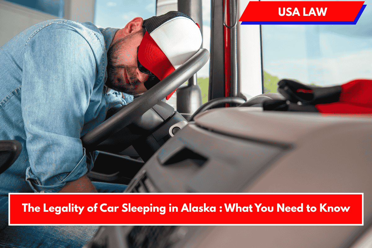 The Legality of Car Sleeping in Alaska : What You Need to Know