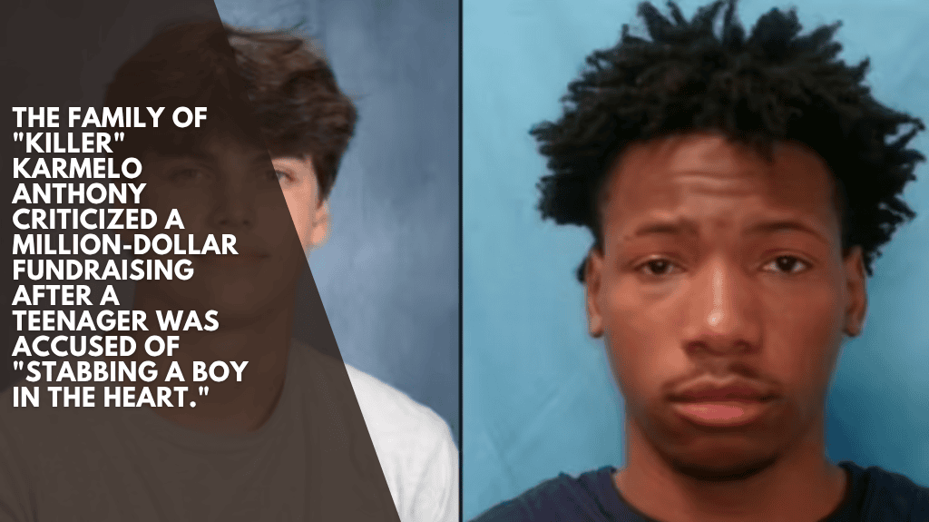 The family of "Killer" Karmelo Anthony criticized a million-dollar fundraising after a teenager was accused of "stabbing a boy in the heart."