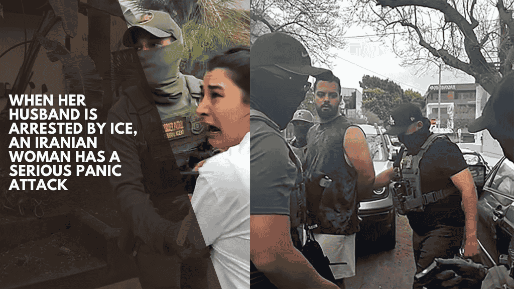 When her husband is arrested by ICE, an Iranian woman has a serious panic attack