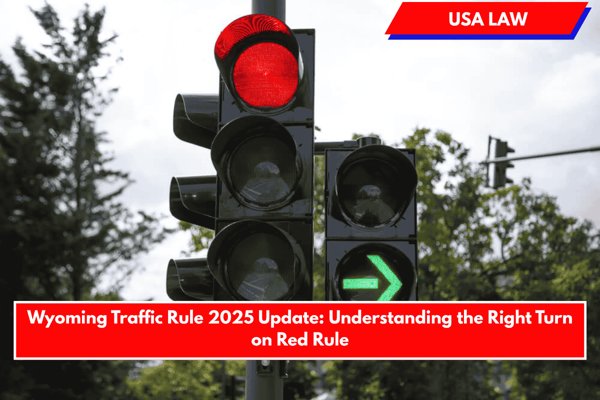 Wyoming Traffic Rule 2025 Update: Understanding the Right Turn on Red Rule