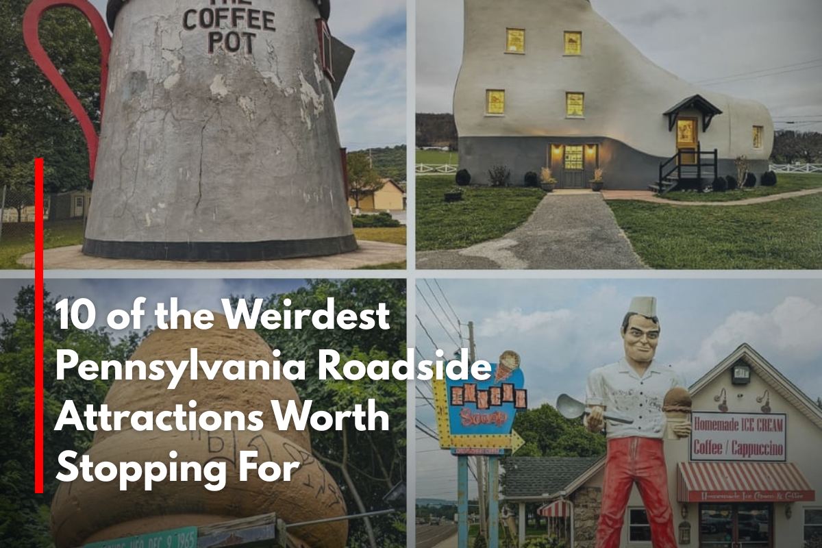 10 of the Weirdest Pennsylvania Roadside Attractions Worth Stopping For