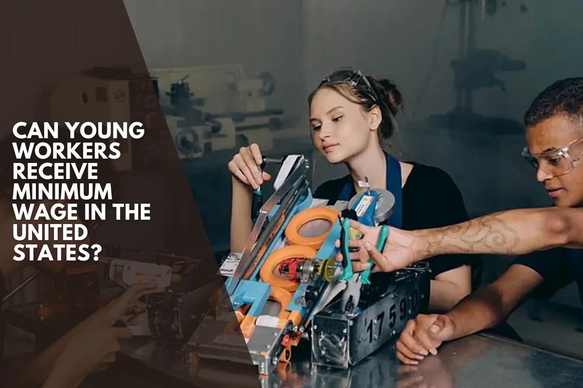 Can young workers receive minimum wage in the United States?