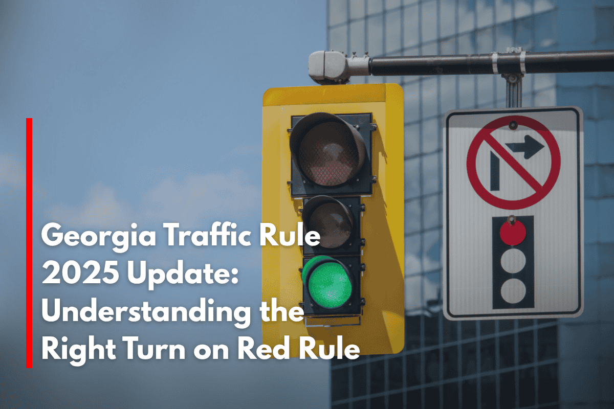 Georgia Traffic Rule 2025 Update: Understanding the Right Turn on Red Rule