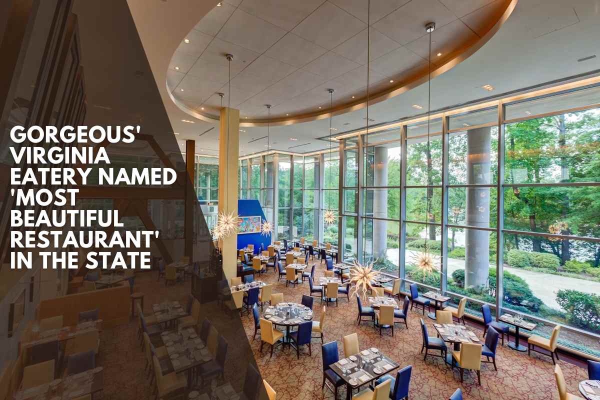 Gorgeous' Virginia Eatery Named 'Most Beautiful Restaurant' In The State