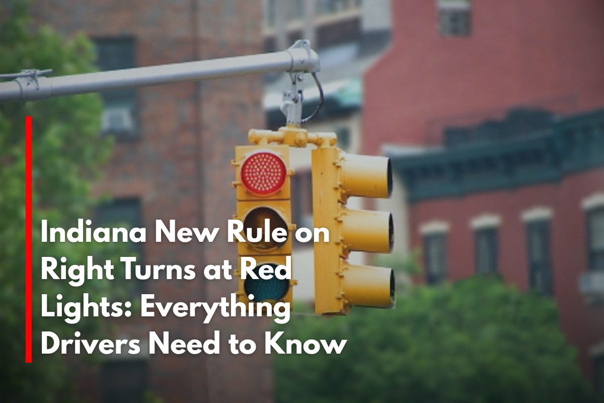 Indiana New Rule on Right Turns at Red Lights Everything Drivers Need to Know