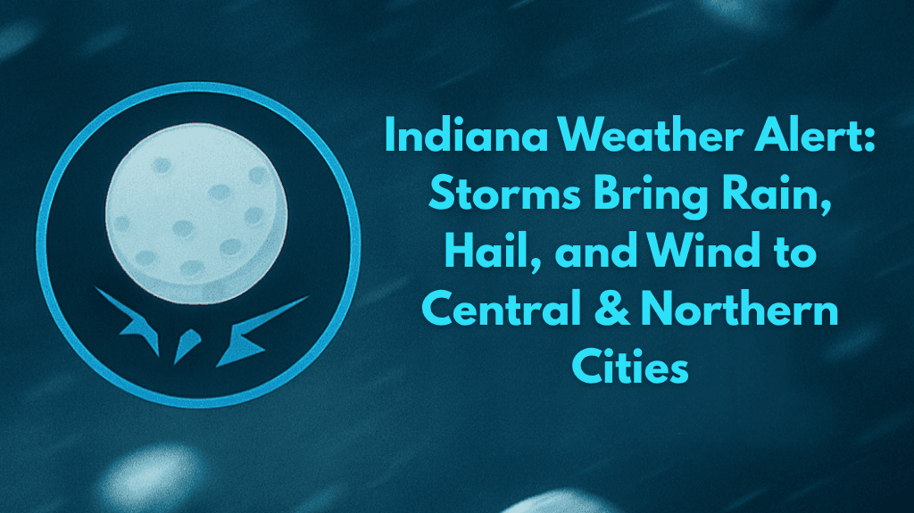 Indiana Weather Alert: Storms Bring Rain, Hail, and Wind to Central & Northern Cities