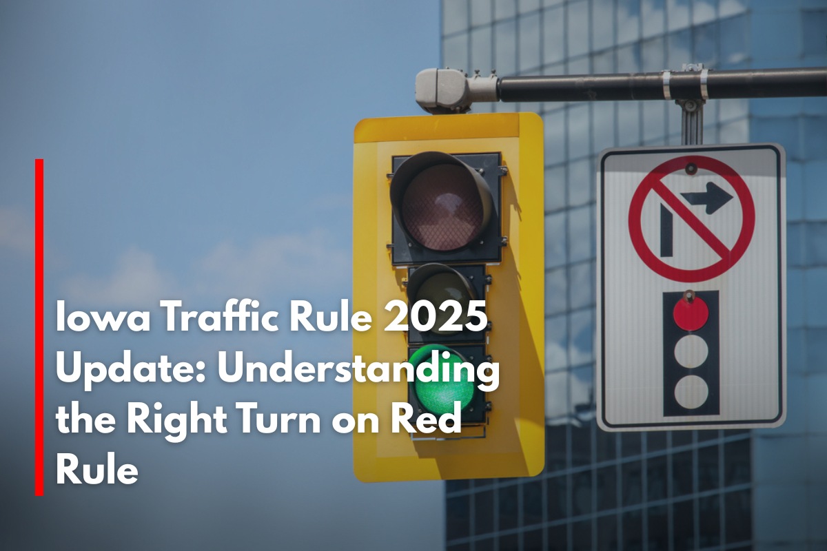 Iowa Traffic Rule 2025 Update: Understanding the Right Turn on Red Rule