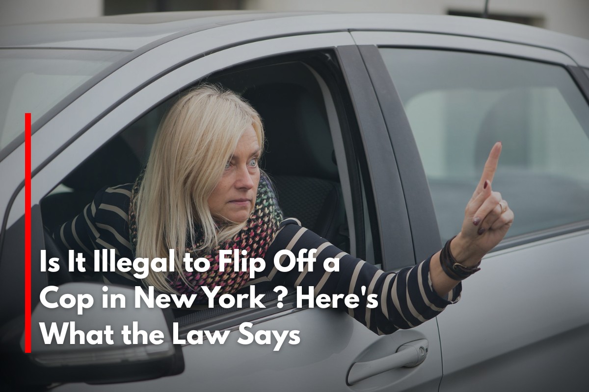 Is It Illegal to Flip Off a Cop in New York ? Here's What the Law Says