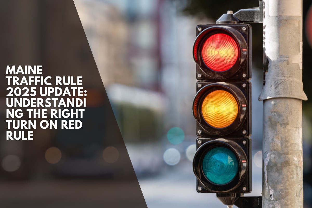 Maine Traffic Rule 2025 Update Understanding the Right Turn on Red Rule