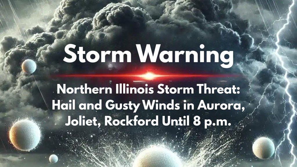 Northwest Ohio Storm Warning Damaging Winds and Large Hail Possible 2PM – 8PM Saturday Evening