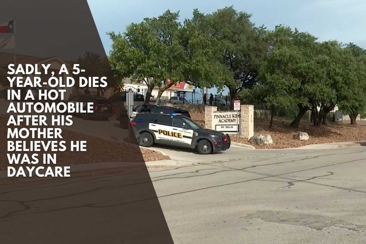 Sadly, a 5-year-old dies in a hot automobile after his mother believes he was in daycare