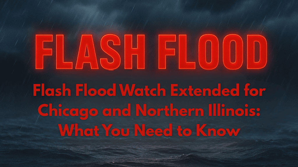 Flash Flood Watch Extended for Chicago and Northern Illinois: What You Need to Know