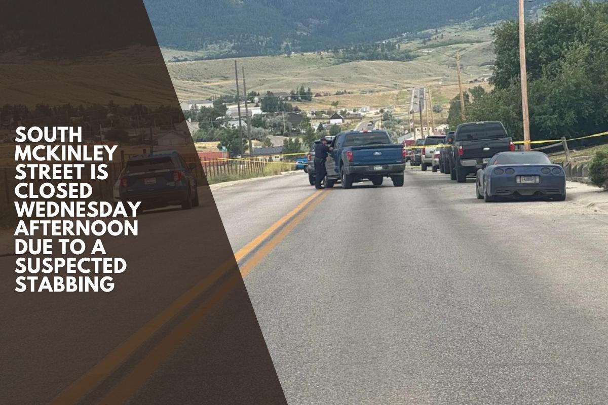 South McKinley Street is closed Wednesday afternoon due to a suspected stabbing