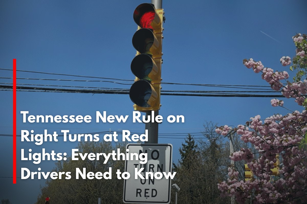 Tennessee New Rule on Right Turns at Red Lights Everything Drivers Need to Know