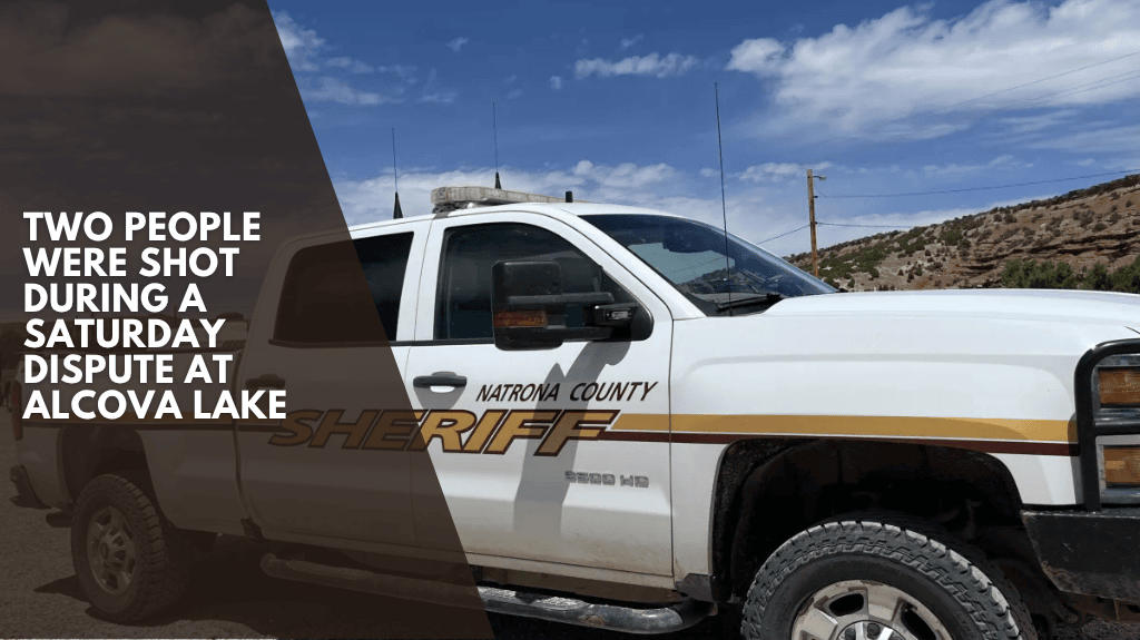 Two people were shot during a Saturday dispute at Alcova Lake