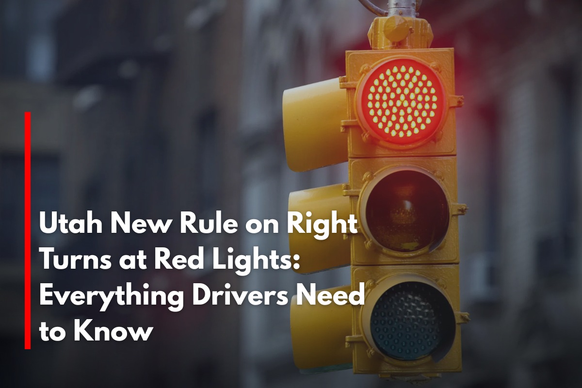 Utah New Rule on Right Turns at Red Lights: Everything Drivers Need to Know