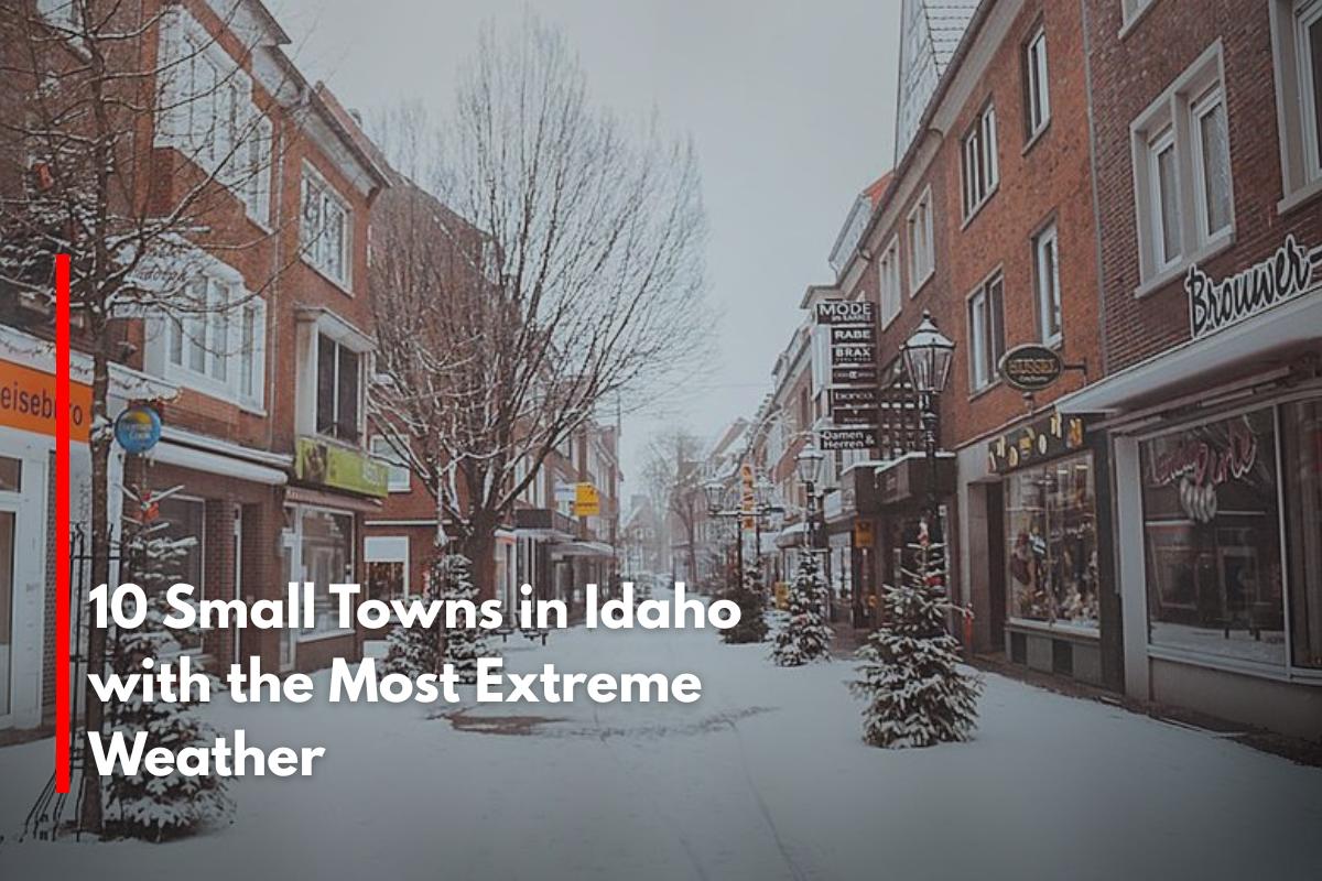 10 Small Towns in Idaho with the Most Extreme Weather