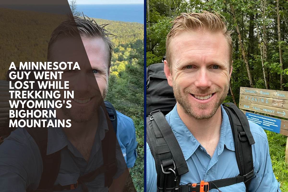 A Minnesota guy went lost while trekking in Wyoming's Bighorn Mountains