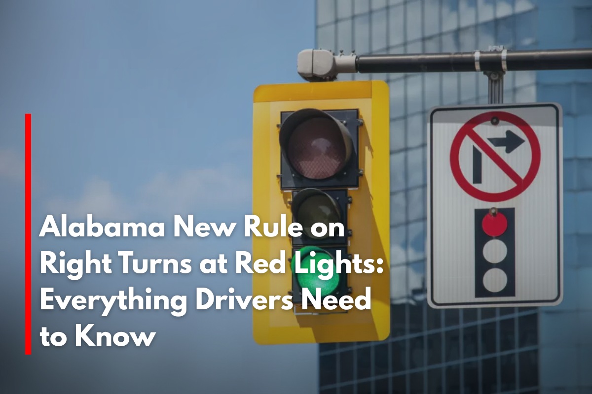 Alabama New Rule on Right Turns at Red Lights: Everything Drivers Need to Know
