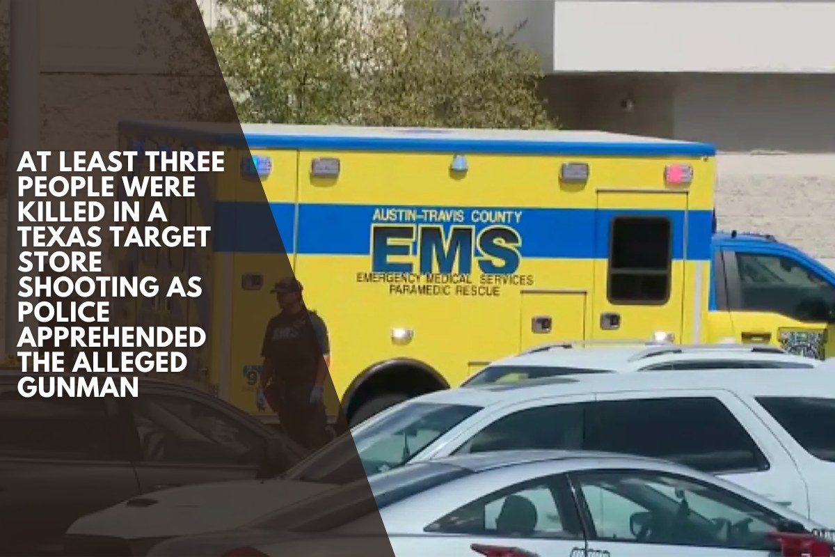 At least three people were killed in a Texas Target store shooting as police apprehended the alleged gunman
