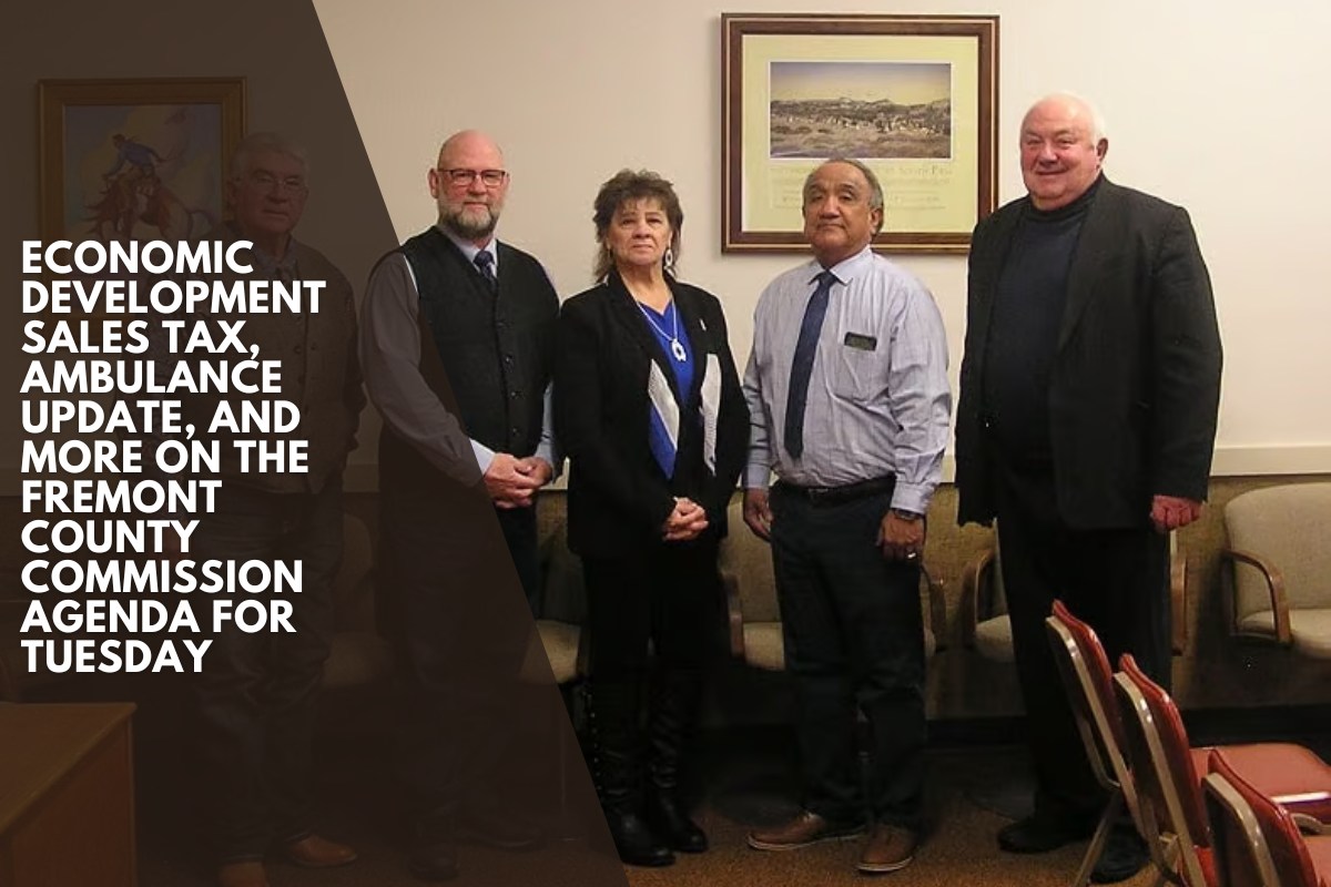Economic development sales tax, ambulance update, and more on the Fremont County Commission agenda for Tuesday