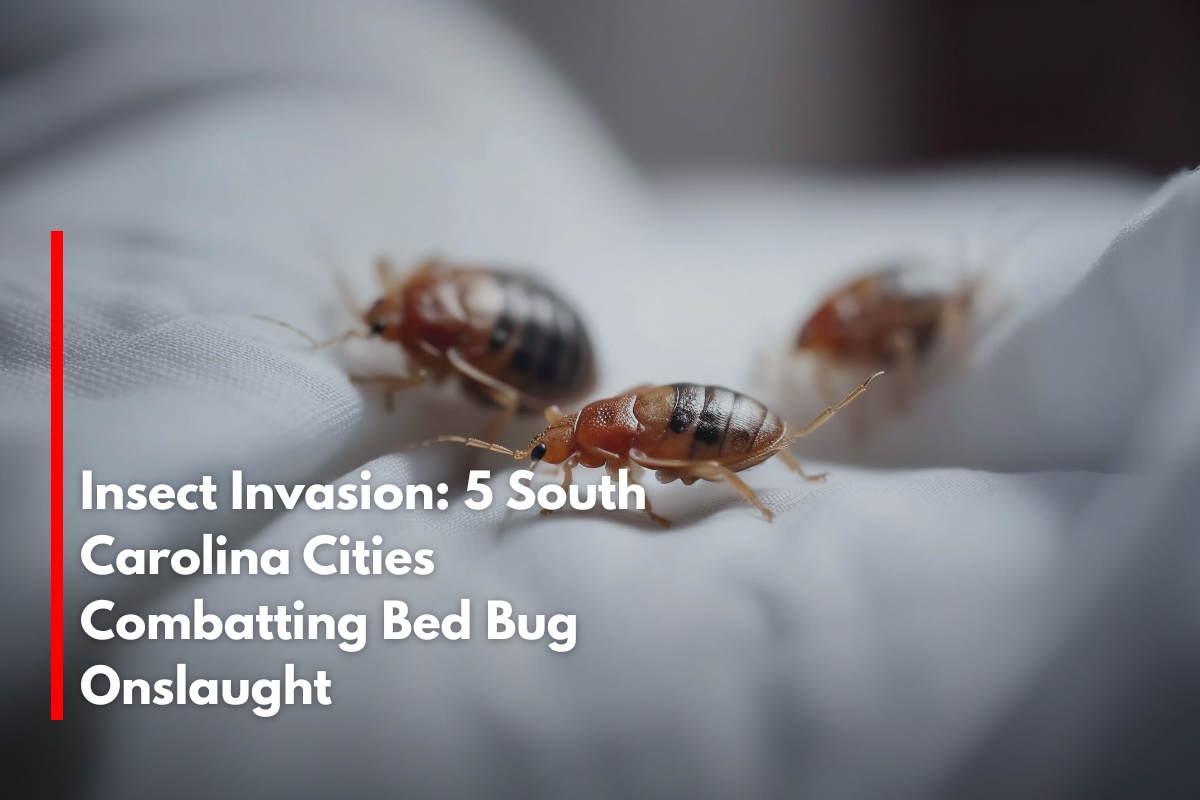 Insect Invasion: 5 South Carolina Cities Combatting Bed Bug Onslaught