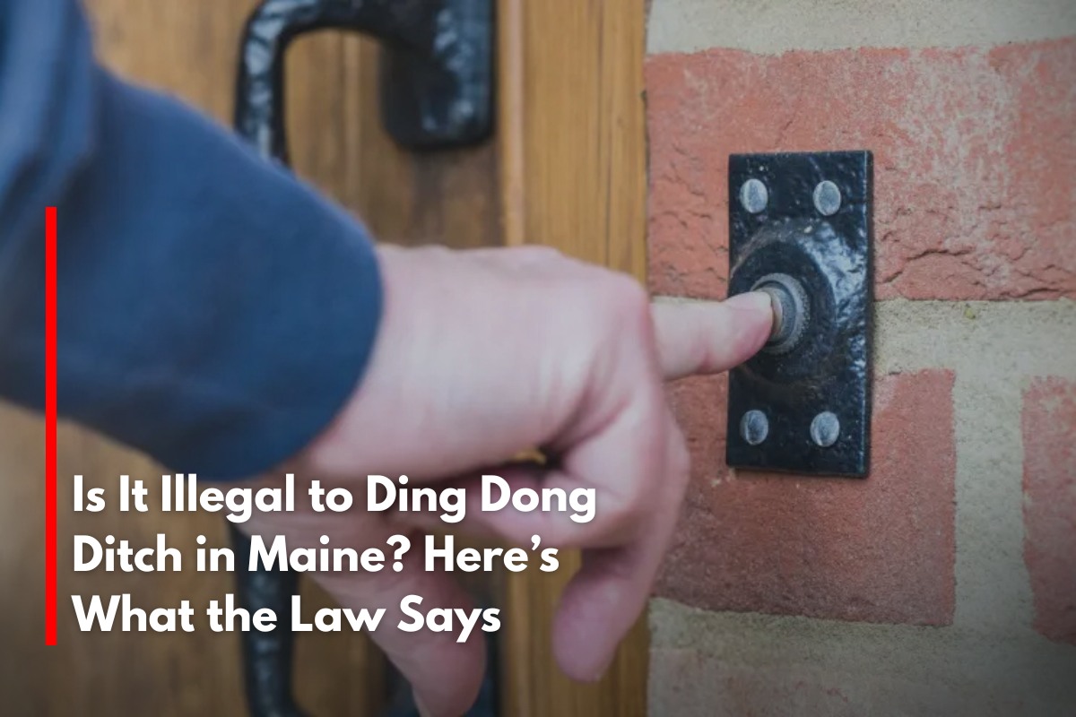 Is It Illegal to Ding Dong Ditch in Maine? Here’s What the Law Says