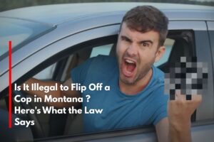 Is It Illegal to Flip Off a Cop in Montana ? Here's What the Law Says