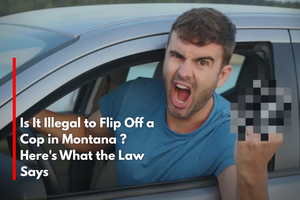 Is It Illegal to Flip Off a Cop in Montana ? Here's What the Law Says